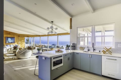 Kitchen Overlooking the Family Room