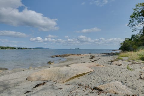 On the beach