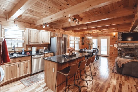 Kitchen is open to the great room perfect for entertaining.