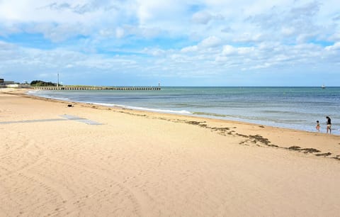 On the beach