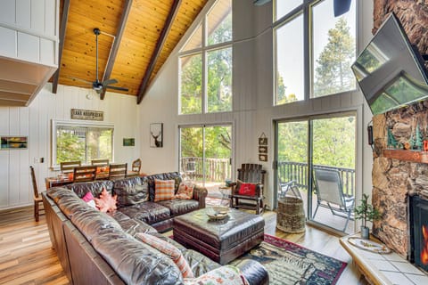 Lake Arrowhead Vacation Rental | 3BR | 2BA | 1,800 Sq Ft | Stairs Required