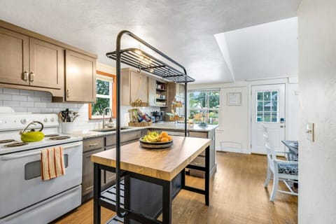 Dishwasher hiding behind island