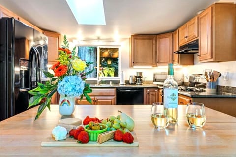 Don't forget you are in wine country, - time to sip and savor