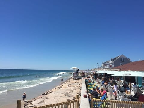 Sun loungers, beach towels