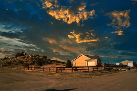 1.3 acre area  no homes within 800 ft. 
RV hookup available.