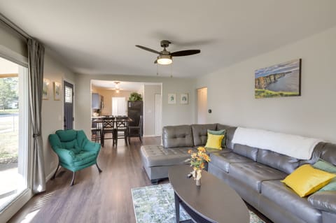 South Bend Vacation Rental | 3BR | 2BA | 1,568 Sq Ft | 2 Steps to Enter