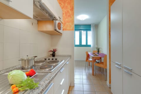 Kitchen and dining area