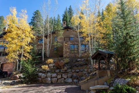 Nestled into the trees