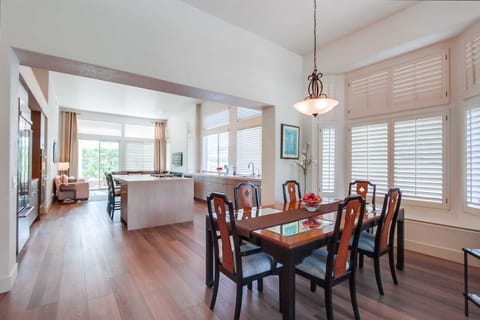 Dining room view from living room