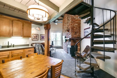 Living Area | Dining Table | Loft Access