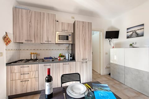 Kitchen and dining area