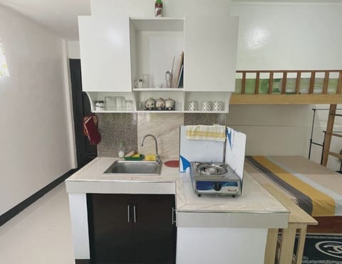 Private kitchen | Fridge, stovetop, dishwasher, electric kettle