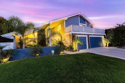 Front of the house with plenty of parking