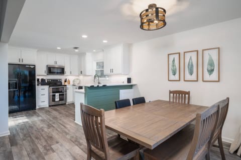 Open Concept Kitchen and Dining Room