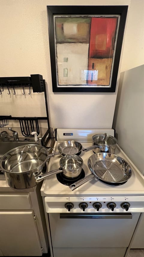 Quality stainless steel cookware available to prepare the perfect meal!