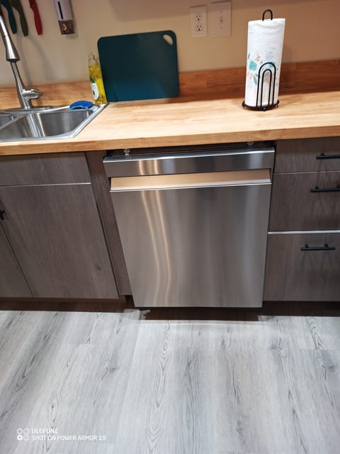 Dishwasher under counter