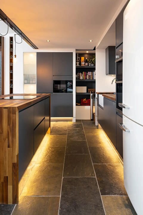 High-spec kitchen kitted out with a range of appliances