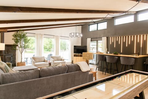 Bonus Room with Shuffleboard table