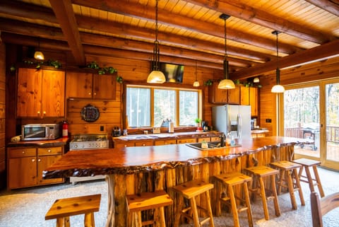 Kitchen with plenty of seating