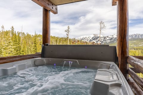 Gorgeous views from the Private Hot Tub