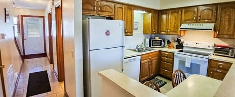 Full Kitchen, 2 BR 2 BA