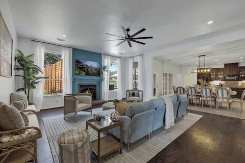 Fireplace is decorative only