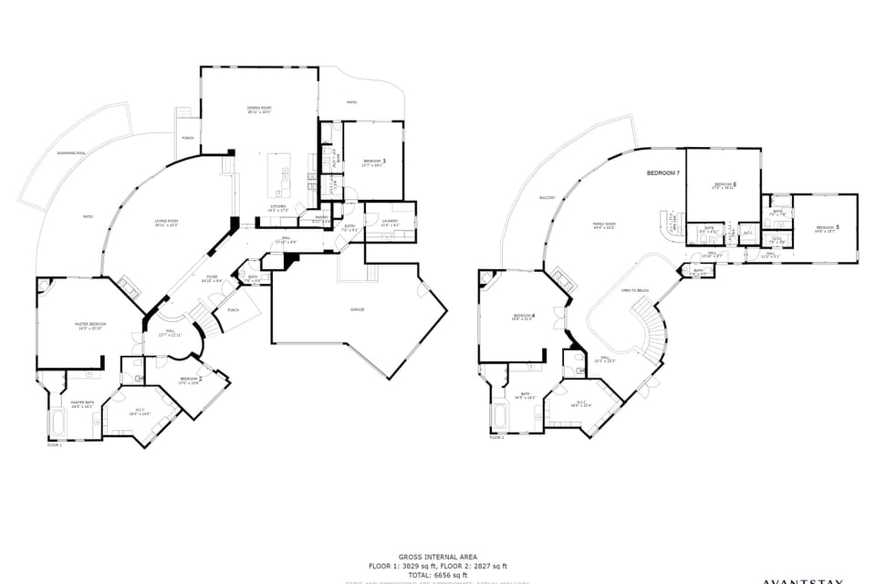 Floor plan of Sunbeam.