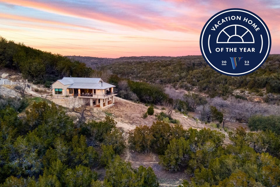 Your private getaway, located right on the Pedernales River.
