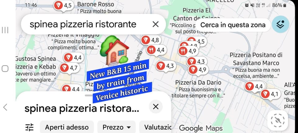 New BB 15 min by train from Venice historic Bed and breakfast in Veneto, Italia