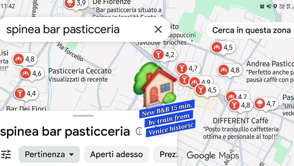 New BB 15 min by train from Venice historic Bed and breakfast in Veneto, Italia