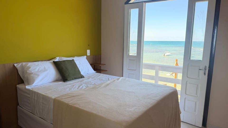 Bed, Balcony/Terrace, Bedroom, Sea view