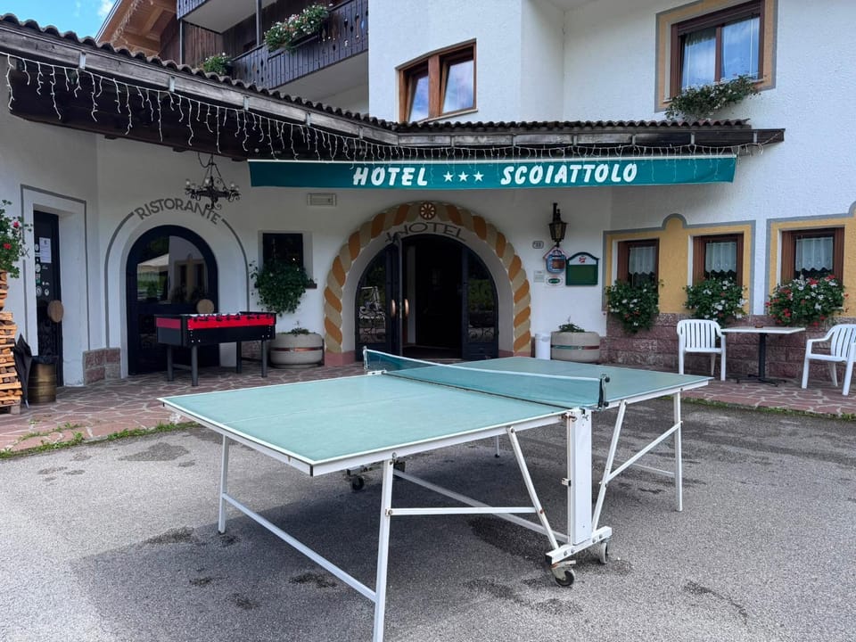 Patio, Day, Table tennis