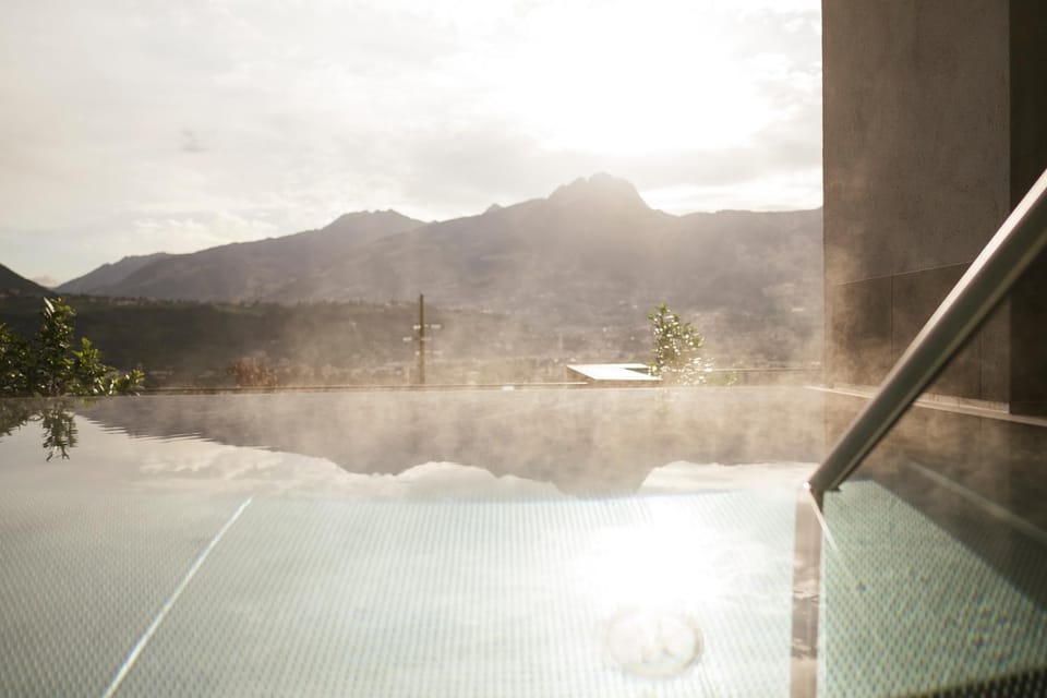 Day, Natural landscape, Mountain view, Pool view, Swimming pool
