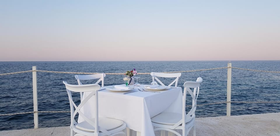 Sea view, Dinner