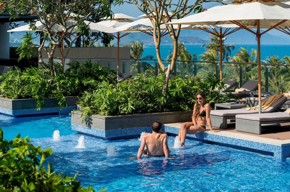 People, Swimming pool, Swimming pool, group of guests
