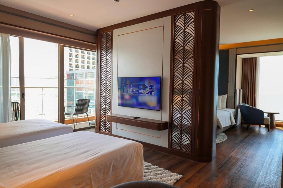 Bed, TV and multimedia