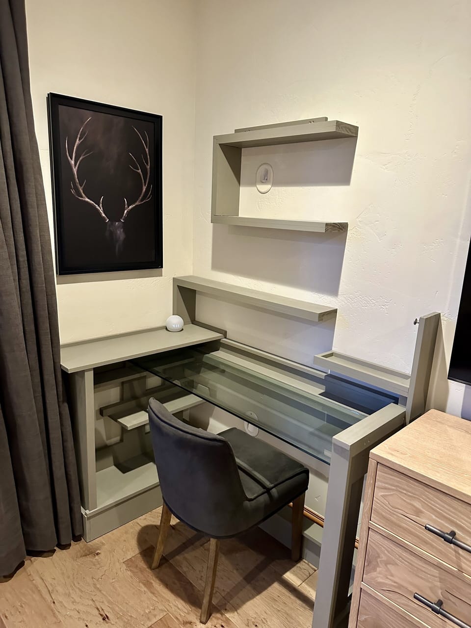 Main bedroom desk
