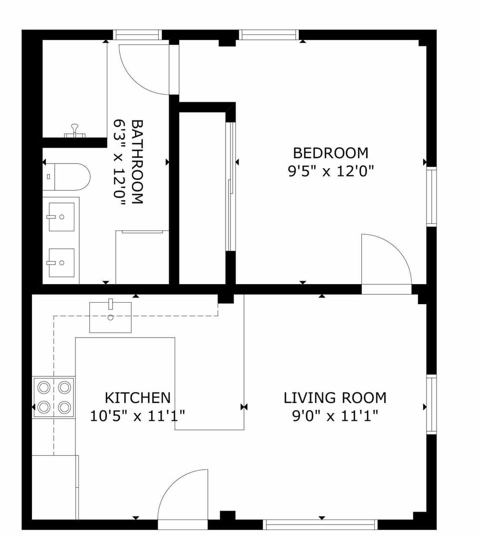 Floor Plan - Coral Suite