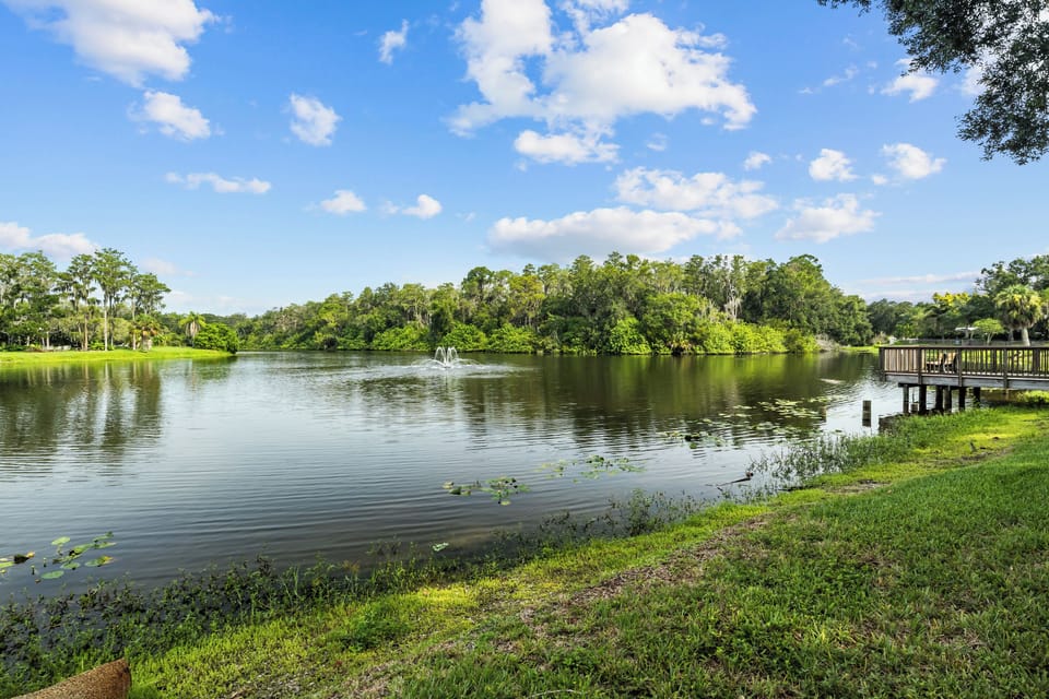 Recreation area lake.
