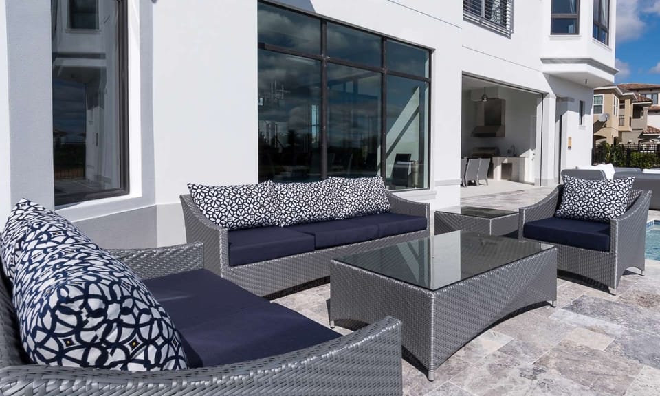 House, Multiple Beds, Pool View (W172E- The Outstanding Oasis) | Terrace/patio