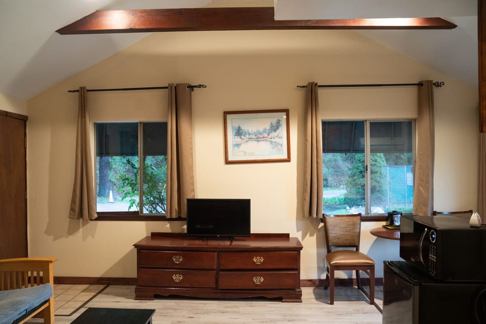 Suite, 1 Queen Bed with Sofa bed, Kitchenette | Living area