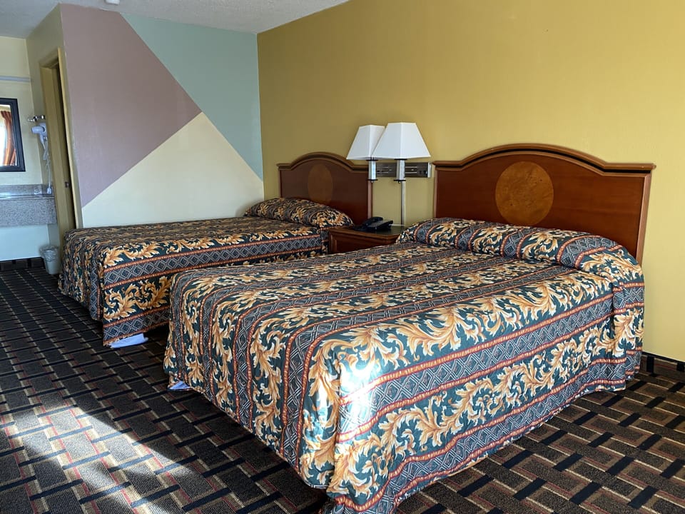 WiFi (free), alarm clocks, bed sheets