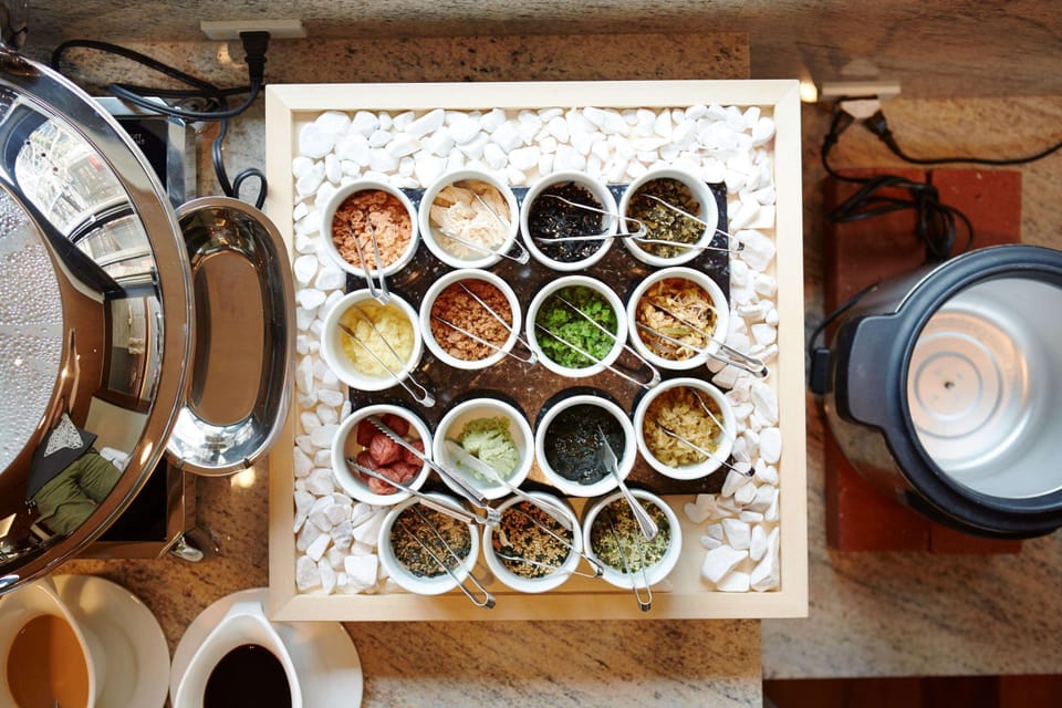 Daily buffet breakfast for a fee
