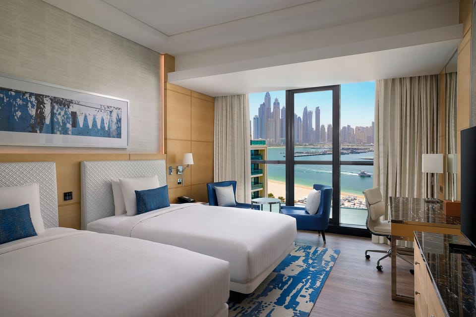 Premium bedding, minibar, in-room safe, desk
