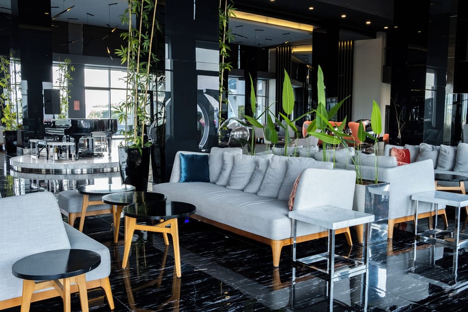 Lobby sitting area
