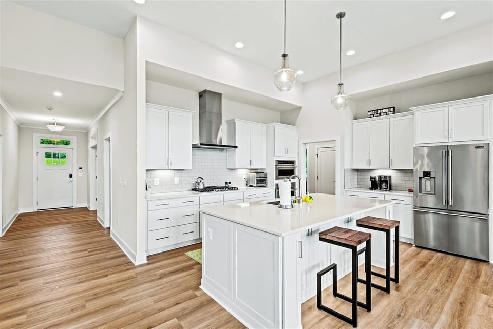 large, luxury home on the private side of Lake Anna brand new