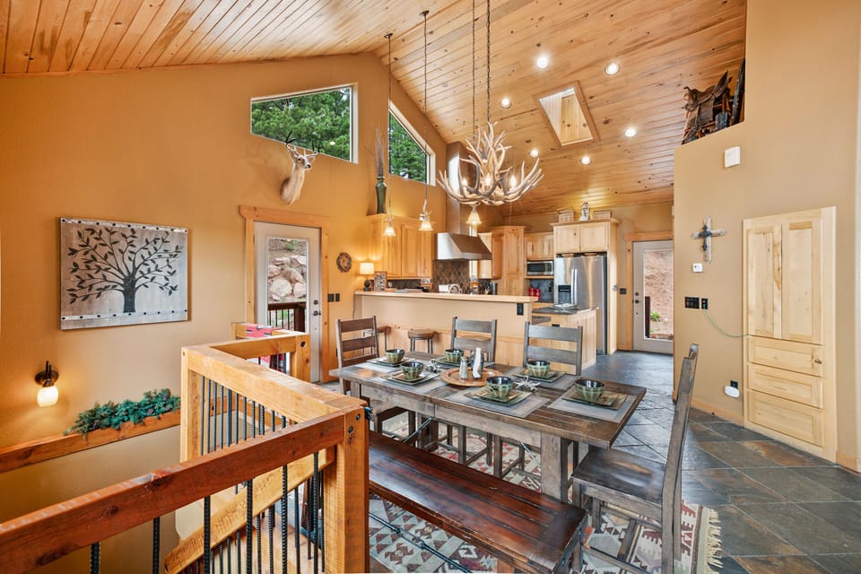 Dining Room with plenty of seating 